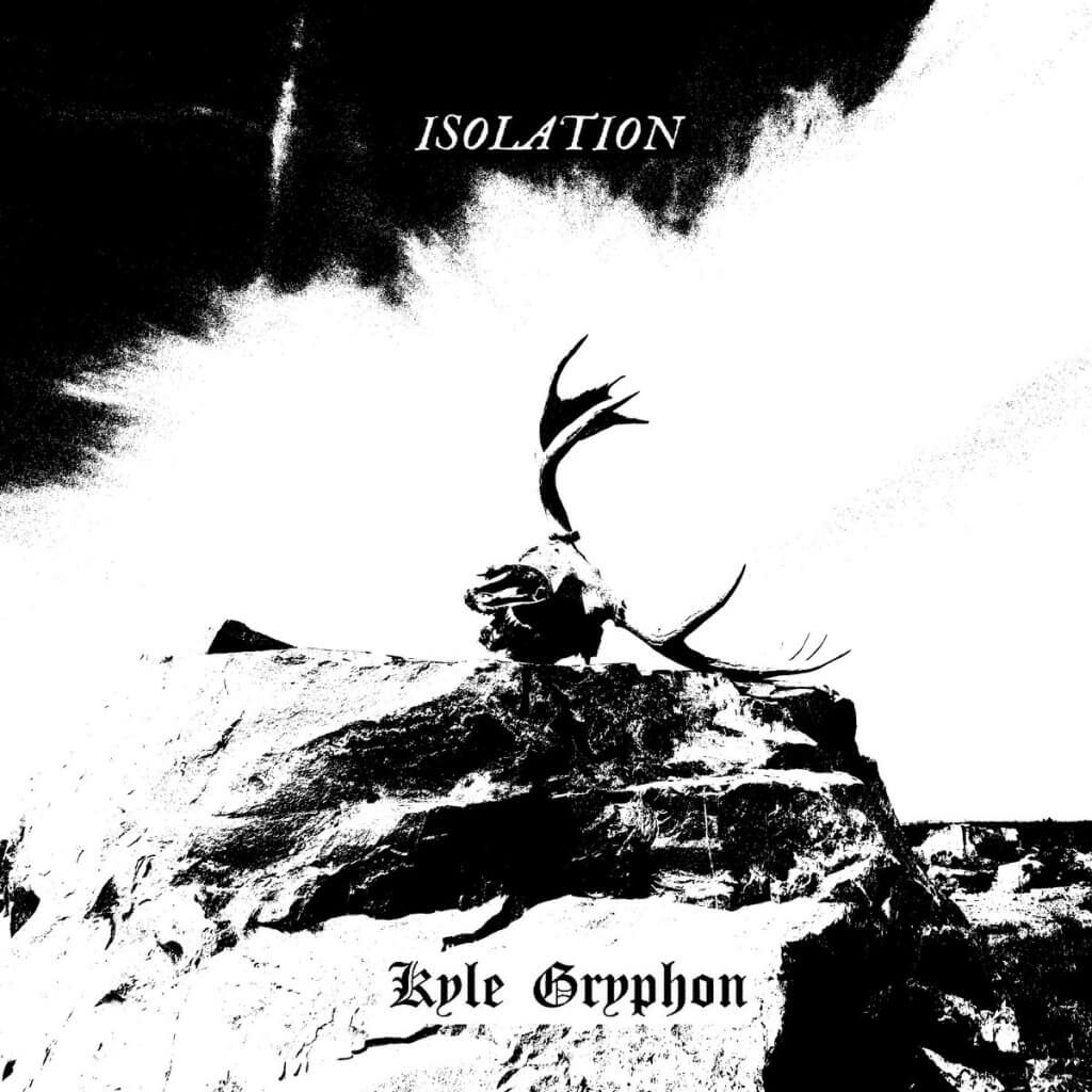 Black and white album cover for Isolation