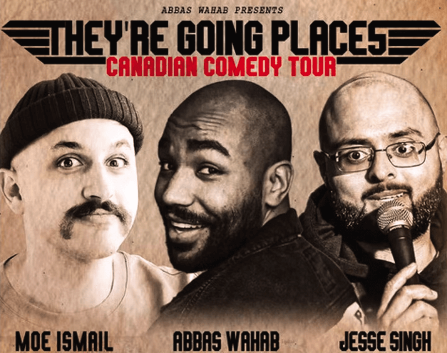 They’re Going Places Canadian Comedy Tour