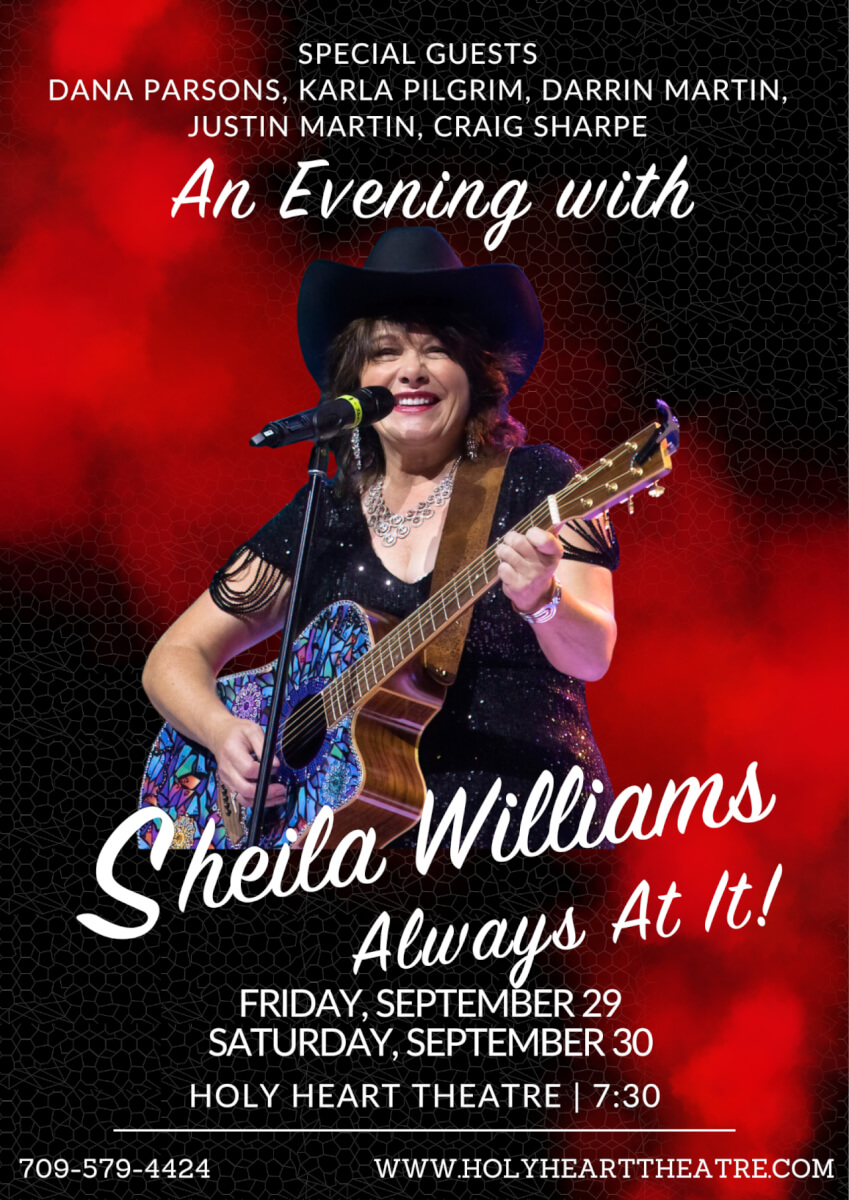 An Evening with Sheila Williams – Always At It!