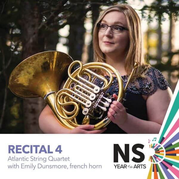 Recital 4 : Atlantic String Quartet & Emily Dunsmore