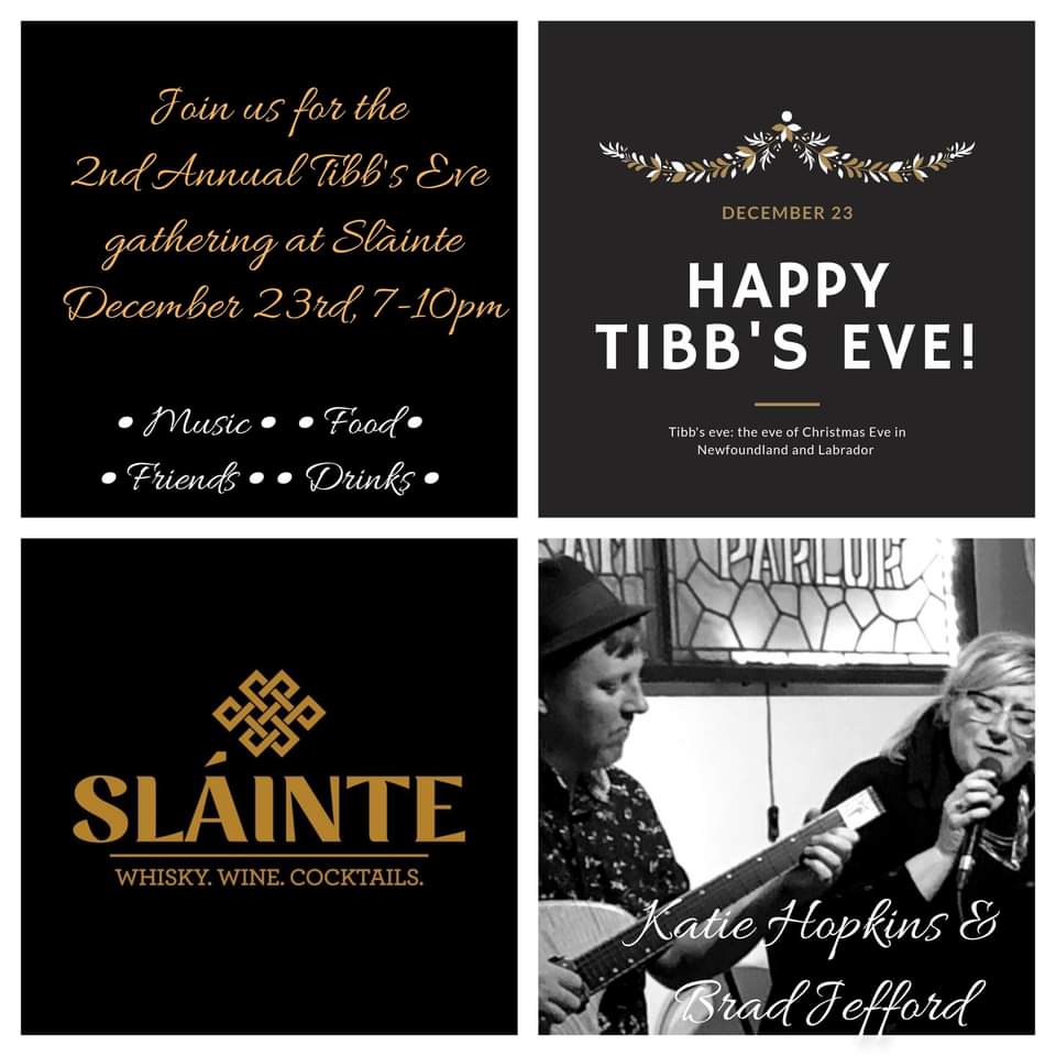 2nd Annual Tibb’s Eve at Sláinte with Katie Hopkins & Brad Jefford